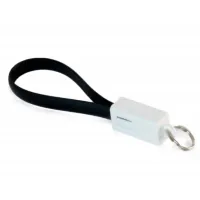Дата кабель USB 2.0 AM to Micro 5P 0.18m black Extradigital (KBU1786) - 1