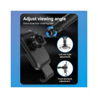 Универсальный автодержатель Vention 4.7-7.2" с присокой, черный (KCOB0) - Изображение 5