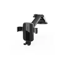 Универсальный автодержатель Vention 4.7-7.2" с присокой, черный (KCOB0) - Изображение 1