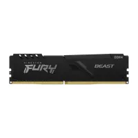 Модуль пам'яті для комп'ютера DDR4 16GB 3200 MHz Fury Beast Black Kingston Fury (ex.HyperX) (KF432C16BB1/16) - 2