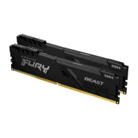Модуль пам'яті для комп'ютера DDR4 32GB (2x16GB) 3200 MHz Fury Beast Black Kingston Fury (ex.HyperX) (KF432C16BB1K2/32) - 1