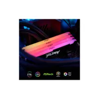 Модуль пам'яті для комп'ютера DDR4 16GB (2x8GB) 3200 MHz Beast Black Kingston Fury (ex.HyperX) (KF432C16BB2AK2/16WP) - 7
