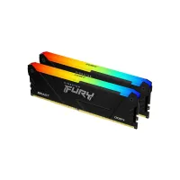 Модуль пам'яті для комп'ютера DDR4 16GB (2x8GB) 3200 MHz Beast Black Kingston Fury (ex.HyperX) (KF432C16BB2AK2/16WP) - 1
