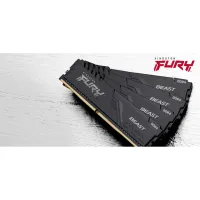 Модуль пам'яті для комп'ютера DDR4 8GB 3200 MHz Fury Beast Black Kingston Fury (ex.HyperX) (KF432C16BB/8) - 7
