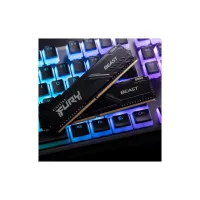 Модуль пам'яті для комп'ютера DDR4 8GB 3200 MHz Beast Black Kingston Fury (ex.HyperX) (KF432C16BB/8WP) - 8