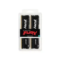 Модуль пам'яті для комп'ютера DDR4 32GB (2x16GB) 3200 MHz Fury Beast Black Kingston Fury (ex.HyperX) (KF432C16BBK2/32) - 3