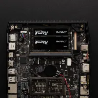 Модуль пам'яті для ноутбука SoDIMM DDR4 16GB 3200 MHz Impact Kingston Fury (ex.HyperX) (KF432S20IB/16) - 10