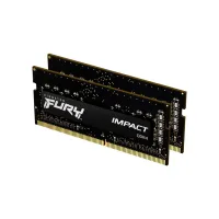 Модуль пам'яті для ноутбука SoDIMM DDR4 16GB (2x8GB) 3200 MHz Fury Impact Kingston Fury (ex.HyperX) (KF432S20IBK2/16) - 1