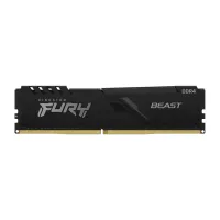 Модуль пам'яті для комп'ютера DDR4 16GB (2x8GB) 3600 MHz Fury Beast Black Kingston Fury (ex.HyperX) (KF436C17BBK2/16) - 3