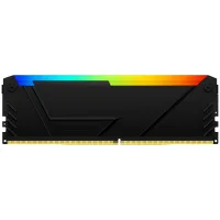 Модуль пам'яті для комп'ютера DDR4 32GB (2x16GB) 3600 MHz FURY Beast RGB Kingston Fury (ex.HyperX) (KF436C18BB2AK2/32) - 4