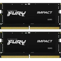Модуль пам'яті для ноутбука SoDIMM DDR5 32GB (2x16GB) 4800 MHz Kingston Fury (ex.HyperX) (KF548S38IBK2-32) - 1