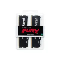 Модуль пам'яті для комп'ютера DDR5 64GB (2x32GB) 5200 MHz Beast RGB Kingston Fury (ex.HyperX) (KF552C40BBAK2-64) - 5