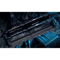 Модуль пам'яті для комп'ютера DDR5 64GB (2x32GB) 5200 MHz Beast Black Kingston Fury (ex.HyperX) (KF552C40BBK2-64) - 5