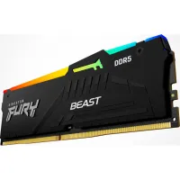 Модуль пам'яті для комп'ютера DDR5 64GB 5600 MHz Beast RGB EXPO Black Kingston Fury (ex.HyperX) (KF556C40BBA-64) - 5