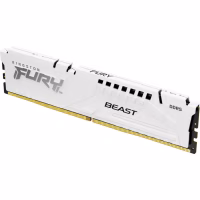 Модуль памяти для компьютера DDR5 16GB 6000 MHz Beast White EXPO Kingston Fury (ex.HyperX) (KF560C36BWE2-16) - Image 1
