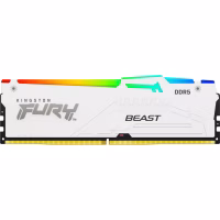 Модуль памяти для компьютера DDR5 16GB 6000 MHz Beast White RGB EXPO Kingston Fury (ex.HyperX) (KF560C36BWE2A-16) - Image 1