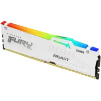 Модуль пам'яті для комп'ютера DDR5 32GB 6000 MHz Beast AM5 RGB White Kingston Fury (ex.HyperX) (KF560C36BWEA-32) - 2