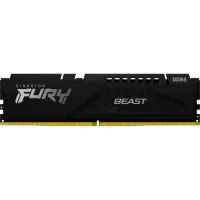 Модуль пам'яті для комп'ютера DDR5 16GB 6400 MHz Beast Black EXPO Kingston Fury (ex.HyperX) (KF564C32BBE-16) - 1