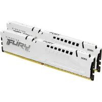 Модуль памяти для компьютера DDR5 64GB (2x32GB) 6400 MHz Beast White EXPO Kingston Fury (ex.HyperX) (KF564C32BWEK2-64) - Изображение 2
