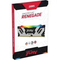 Модуль пам'яті для комп'ютера DDR5 64GB (2x32GB) 6400 MHz Renegade RGB XMP Kingston Fury (ex.HyperX) (KF564C32RSAK2-64) - Зображення 4