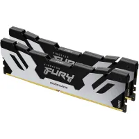 Модуль пам'яті для комп'ютера DDR5 96GB (2x48GB) 6400 MHz Renegade Silver XMP Kingston Fury (ex.HyperX) (KF564C32RSK2-96) - 2