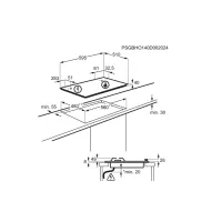 Варочна поверхня Electrolux KGS6436RK - 6