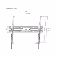 Кронштейн Brateck KL38-69T - Image 10
