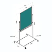 Фліпчарт Sector 75х100см, двосторонній магнітний, крейдяно-маркерний (KM-07510) - Зображення 11