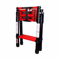 Лестница GTM cтремянка телескопическая 4сх., 1,4м (KME5045B) - Image 2