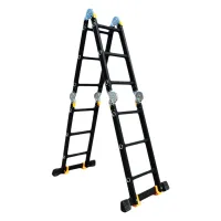 Драбина GTM трансформер 4*3сх. 0,9-3,55м (KMP403A) - 1