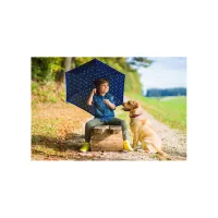 Парасоля Knirps Rookie Manual Black Reflective (Kn95 6050 1000) - 4