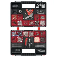 Ящик для інструментів Kistenberg органайзер 14", 344*249*100, NORB DUO, KNOS352510B (KNOS352510B) - 4