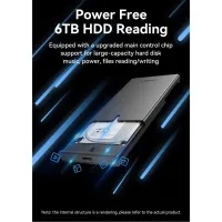 Карман внешний Vention 2.5" HDD/SSD USB 3.0 Micro-B Black (KPAB0) - Изображение 5