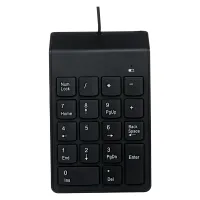 Клавіатура Gembird KPD-U-03 USB Black (KPD-U-03) - 1