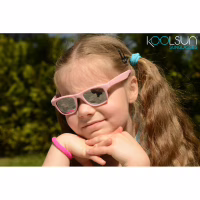 Дитячі сонцезахисні окуляри Koolsun Wawe ніжно-рожевий 3-10 років (KS-WAPS003) - Image 3