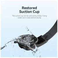 Универсальный автодержатель Vention 4.7-7.2" зажим One Touch, присока, черный (KSCB0) - Изображение 8