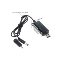 Кабель живлення USB to DC 3.5x1.35mm + 5.5x2.1mm 9V-12V Dynamode (KWS-912V) - 4