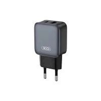 Зарядний пристрій XO L154 USB-C PD20W + USB-A QC3.0 Black (L154.black) - Зображення 3