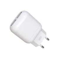 Зарядний пристрій XO 2xUSB 2.4A + cable USB to Micro 5P white (L78-M-WH) - 3