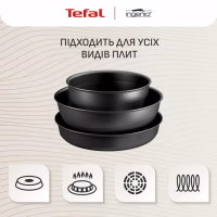 Набір посуду Tefal Ingenio Inspiration, 6 предметів, чорний (L867S604) - Image 6