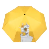 Парасоля Fulton L884-040171 National Gallery Minilite-2 UV Sunflowers (L884-040171) - 7