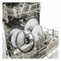 Кришка для посуду Tefal Ingenio, набір 3 шт, скло, пластик, чорний (L9849053) - Зображення 8