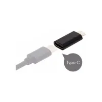 Перехідник Lapara Micro USB Male to USB 3.1 Type-C Female black (LA-MaleMicroUSB-TypeC-Female black) - 2