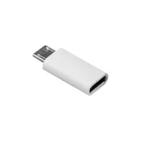 Перехідник Lapara Micro USB Male to USB 3.1 Type-C Female white (LA-MaleMicroUSB-TypeC-Female white) - 1