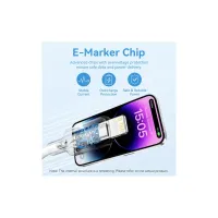 Дата кабель USB 2.0 AM to Lightning 1.0m 2.4A black Vention (LAMBF) - Зображення 6