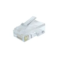 Конектор RJ45 cat.6 UTP 8P8C * 10 (позолоч. конт.) Cablexpert (LC-8P8C-002/10) - 1