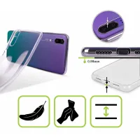 Чохол до мобільного телефона Laudtec для Huawei Y7 2019 Clear tpu (Transperent) (LC-HY72019T) - 3