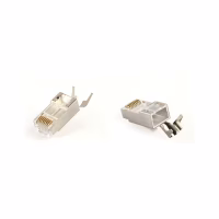 Конектор RJ45 cat.7 FTP 8P8C * 10 (наскрізні отв., позолоч. конт.) Cablexpert (LC-PTF7-01/10) - Image 2