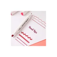 Художній маркер Arrtx Спиртові Alp ASM-02RD 24 кольори Червоні відтінки (LC302253) - Зображення 2