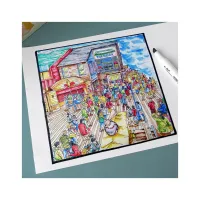 Художественный маркер Arrtx Спиртовые Alp ASM-0290B 90 цветов (LC302475) - Изображение 5